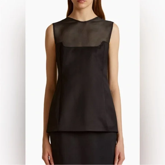 Khaite Sasmo Black sleeveless top - Picture 2 of 10